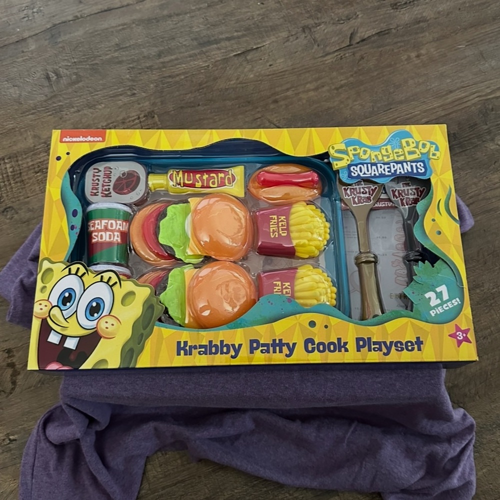 SpongeBob SquarePants Krabby Patty Cook Playset